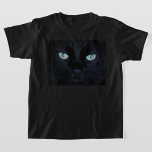 Camisa T - Olhos de Gato Pretos