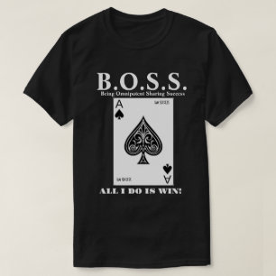 Camisa T-Over-Impressão do BOSS