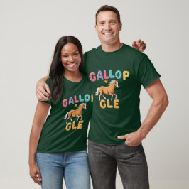 Camisa T para amantes de cavalos