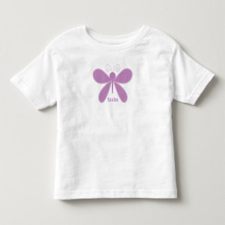 Camisa T Personalizada Para Crianças De Borboletas