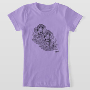 Camisa T : Poodles