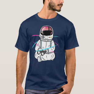 Camisa T Premium do Explorador de Espaço Astronaut