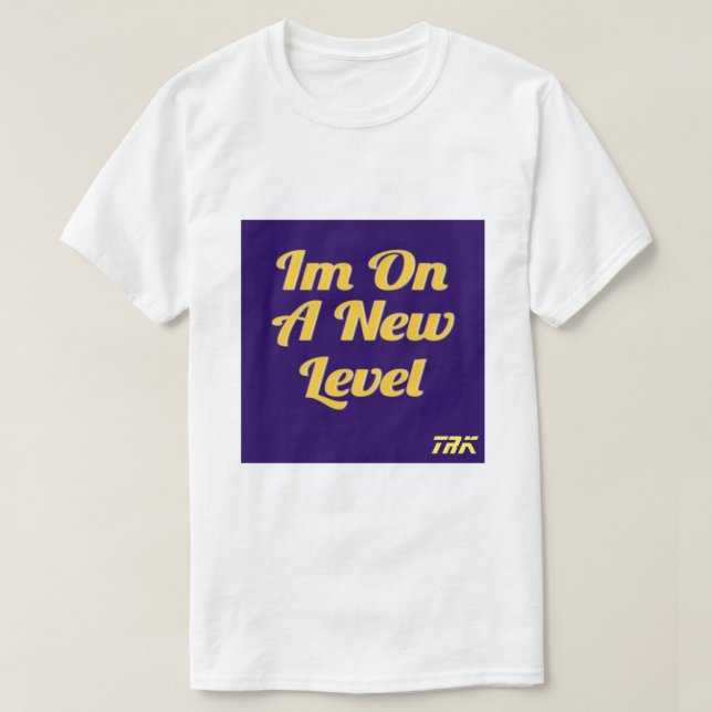 CAMISA T.R.K DE MANGA CURTA NEXT LEVEL (Frente do Design)