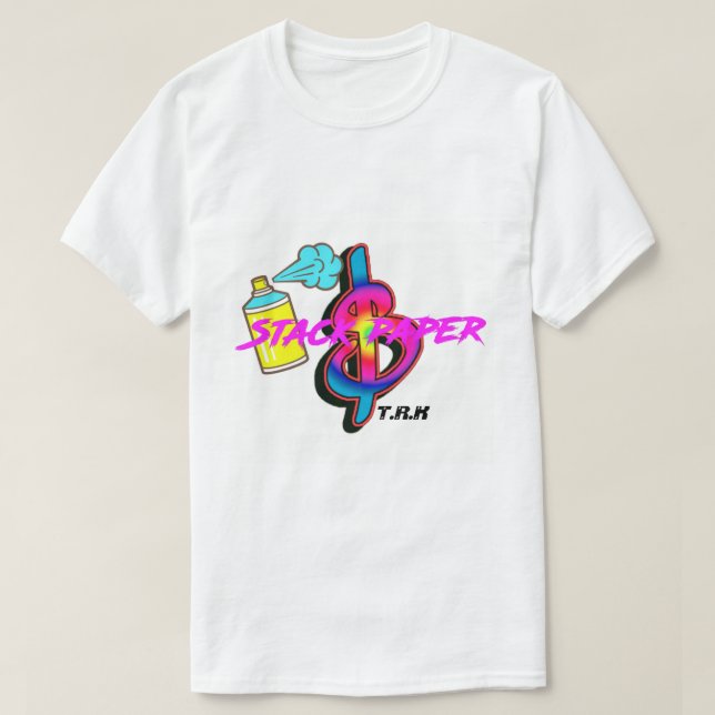 CAMISA T.R.K STACK PAPER DOLLA SIGN (Frente do Design)