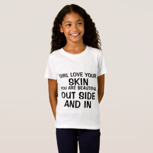 Camisa T-Raparigas de Coleção de Expressão Infa