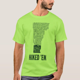 Camisa T-Rastreada Longa Vermont (Logotipo Verde)