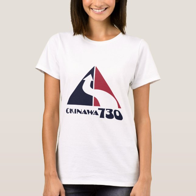 Camisa T Reversão 730 de Okinawa (Frente)