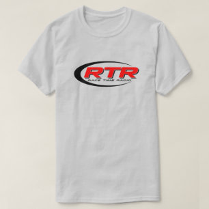 Camisa T RTR de Cinza leve