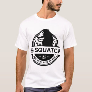 Camisa-T Sasquatch - Camiseta Gráfica Pé-Grande
