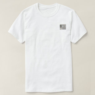 Camisa T-Shirt com Estampa no Peito - Renda e Graç