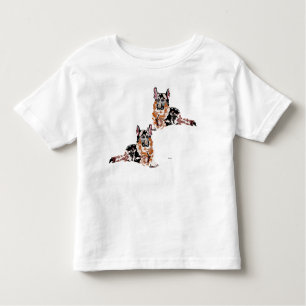 Camisa T: Toddler / German shepherd