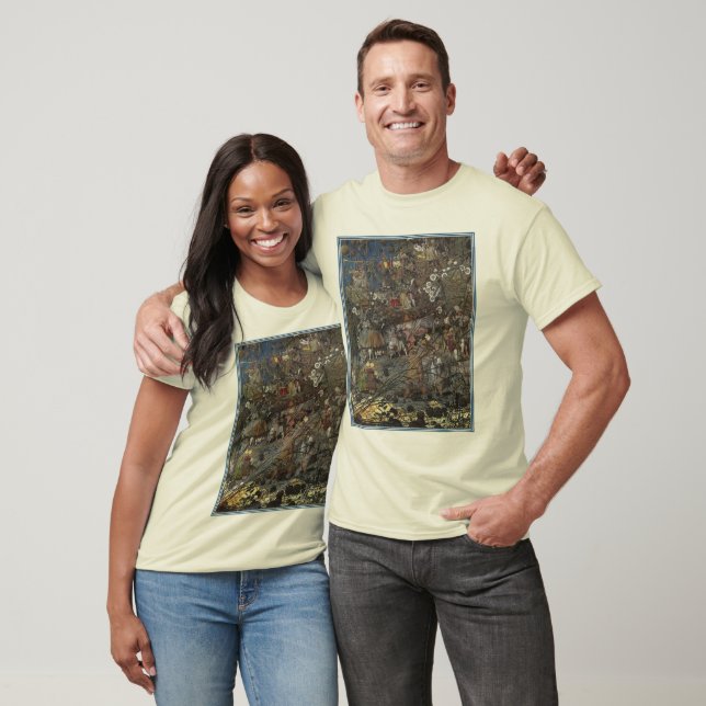 Camisa T: Traço-Mestre Dos Fendeiros (Unissex)