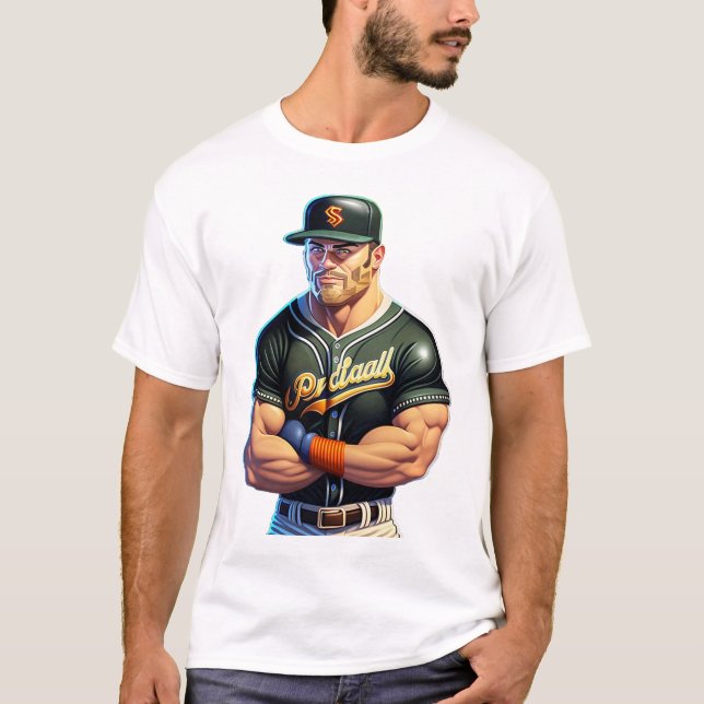 Camisa T Unisex Baseball (Frente)
