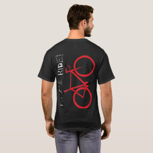 Camisa T Vamos de bicicleta