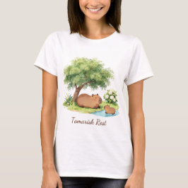 Camisa Tamarisk Rest Capybara Botânica Bíblia – Co