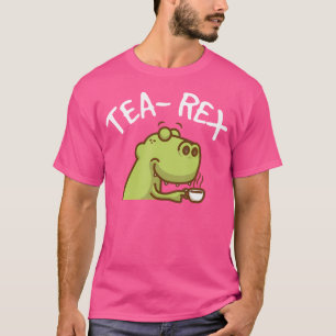 Camisa Tea Rex - Tea Time Dinosaur Tyrannosaurus