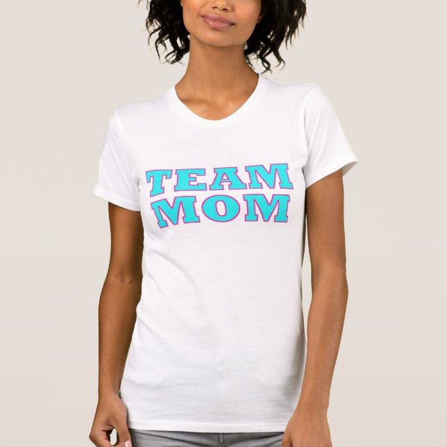 Camisa "TEAM MOM" (Frente)