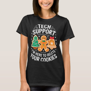 Camisa Tech Suprt Estou Aqui Para Excluir Seus Coo