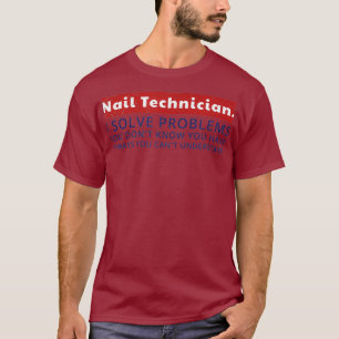 Camisa Técnica De Nail Para Trituração Seca De