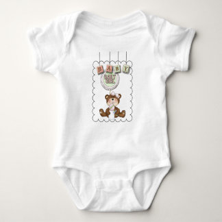 Camisa Teddy Bear Baby Blocks & Balão