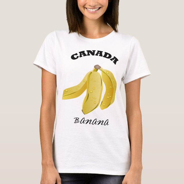 Camisa Tema Banana do Canadá (Frente)