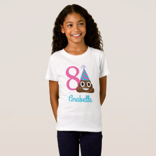 Camisa temático personalizada do aniversário de