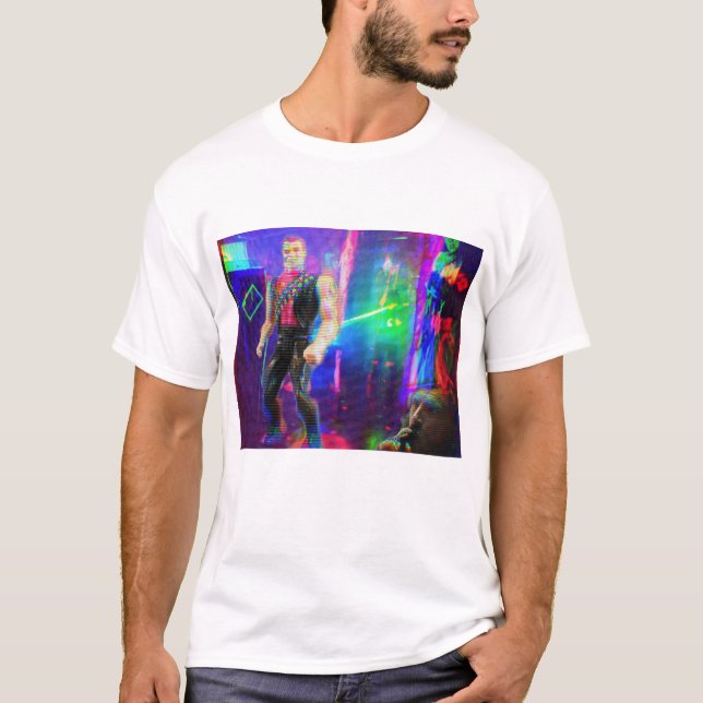 Camisa Terminator Vaporwave (Frente)