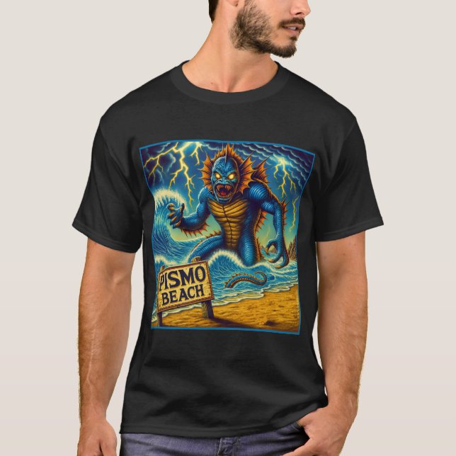 CAMISA TERROR DE PISMO BEACH.   (Frente)