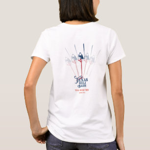 Camisa Texas Heli Bash design 2. Camisa cinza.