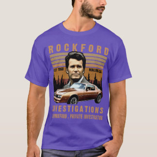 Camisa The Rockford Files jim rockford 197027s det