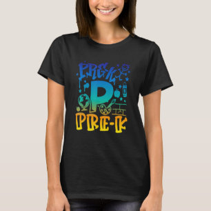 Camisa Tie Dye Pré K Equipe Professora Menino Esti