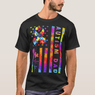 Camisa Tie Dye T S de Consciencialização do Pai Au