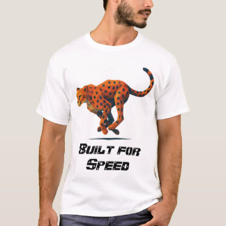 Camisa Titled Cheetah Built for Speed