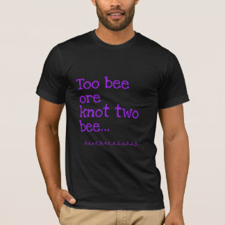Camisa Too Bee Ore Knot Two Bee / É um Dilema Tee