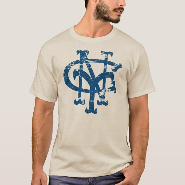 Camisa torrada do vintage NYC (Frente)
