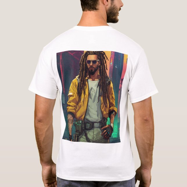 Camisa trabalho de arte (Verso)