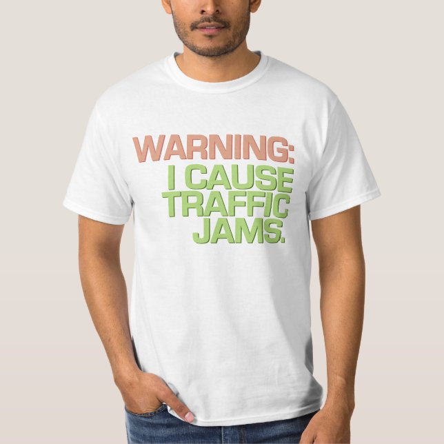 Camisa TRAFFIC JAMS - escolha estilo e cor (Frente)