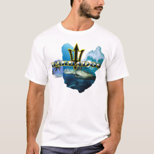 CAMISA TRASEIRA DE TRIDENT T DA ONDA DE BARBADOS