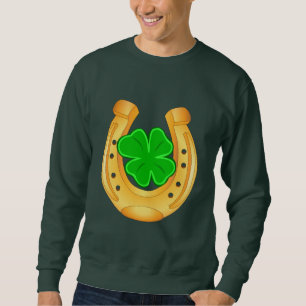 Camisa Trevo de Quatro Folhas da Ferradura Dourada