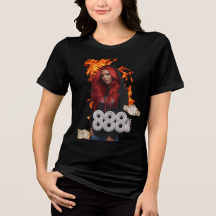 Camisa Tri-Blend Boss Lady T-Shirt