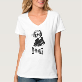 Camisa Tri-Blend de Arte Vetorial Lo-Fi Vibes