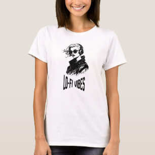 Camisa Tri-Blend de Arte Vetorial Lo-Fi Vibes