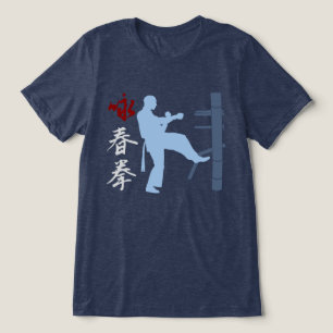Camisa Tri-Blend de Kung Fu Wing Chun