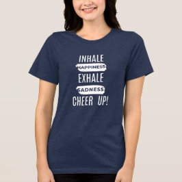 CAMISA TRI BLEND FEMININA INALE E EXALE ÂNIMO