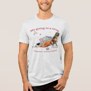 Camisa Tri-Blend Punch Monkey para Homens Bella Ca