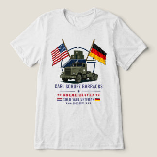 Camisa Tri-Blend Veterano da Guerra Fria Carl Schu