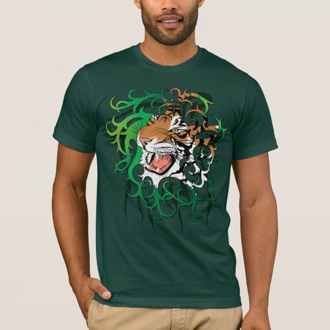 Camisa tribal do tigre 2 (Frente)