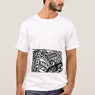 Camisa tribal polinésia