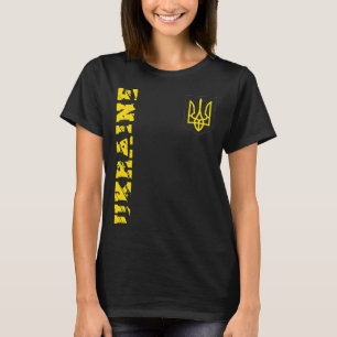 Camisa Tridente Ucraniana Ucrânia Tryzub Suporte G