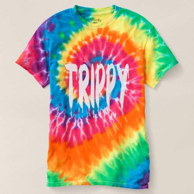 Camisa Trippy da Laço-tintura (Frente do Design)
